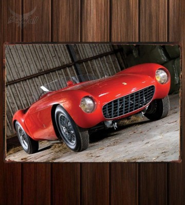 Металлическая табличка Ferrari 500 Mondial Pinin Farina Spyder